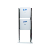 SAX Standfuß für 2x7,7