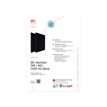 IBC MonoSol 395, 400 CS10-HC Black