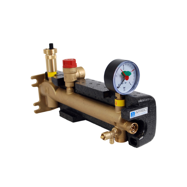 Triple Solar Halterung Ausdehnungsgefäß m. Anzeige